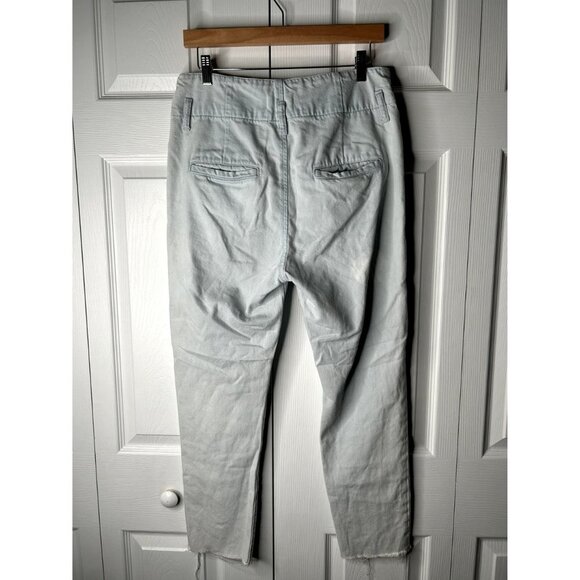 DL1961 Susie Paper Bag High Rise Light Wash Blue Denim Jeans Women's Size 27 - Picture 14 of 16